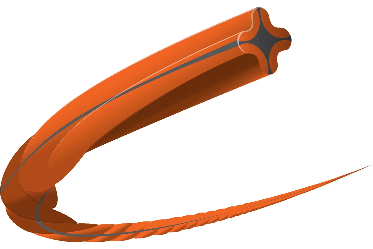 Fir Trimmy 2.7 mm x 10 m Husqvarna Whisper Twist | Gri