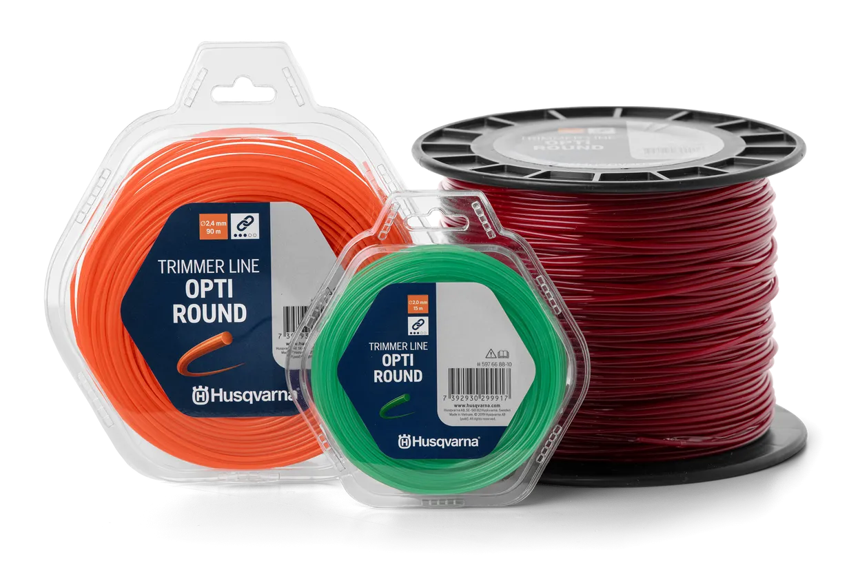 Fir Trimmy 2.7 mm x 12 m Husqvarna Opti Round | Galben