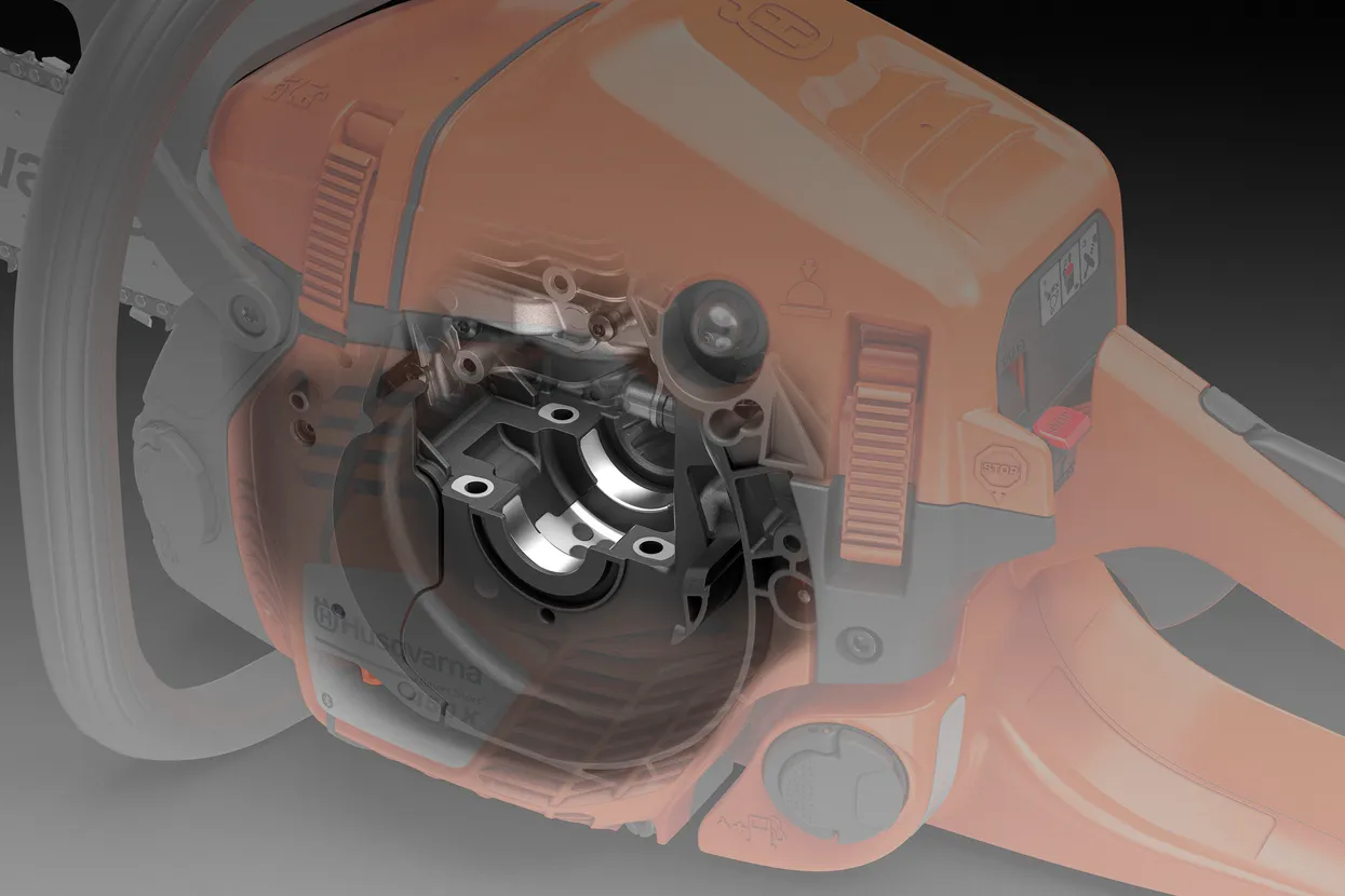 Carter hibrid brevetat de Husqvarna