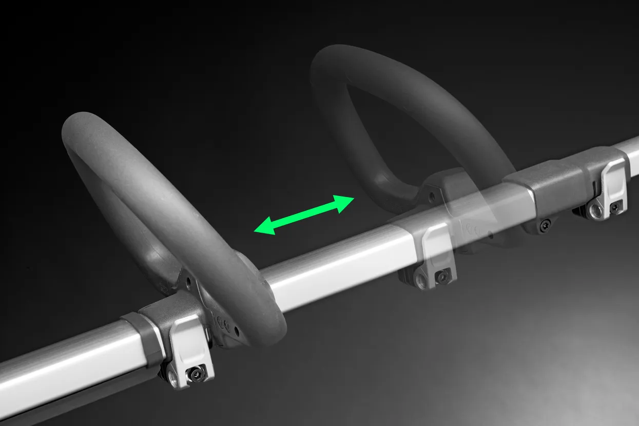 Mâner frontal reglabil